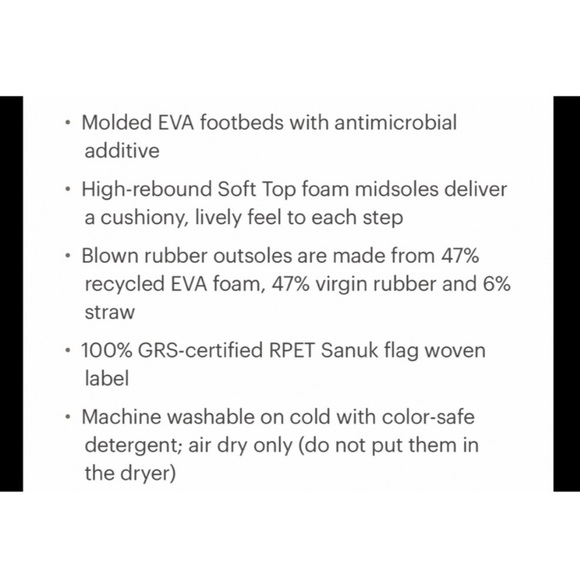 Blue Sanuk Flats - Picture 7 of 7